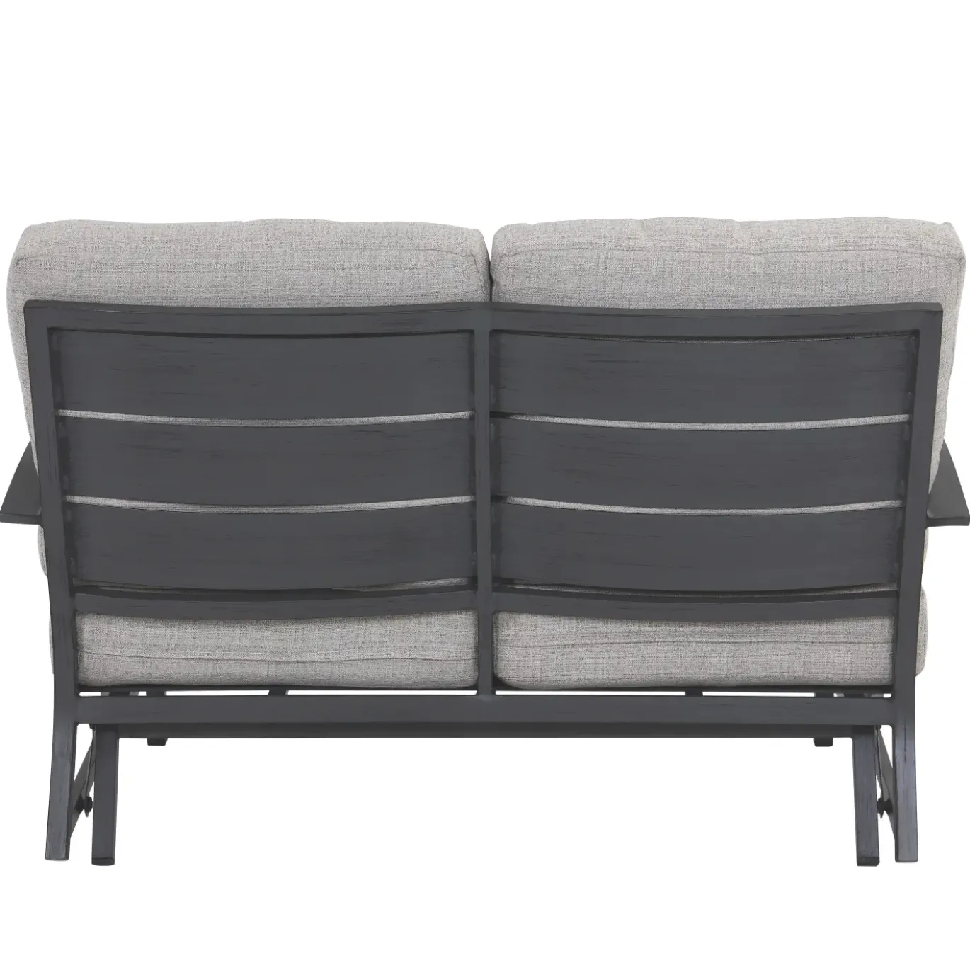 Monterey Outdoor Living Set 2pc Set: Outdoor Sofa & Glider Loveseat