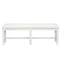 Newport Bench With Upholstered Seat