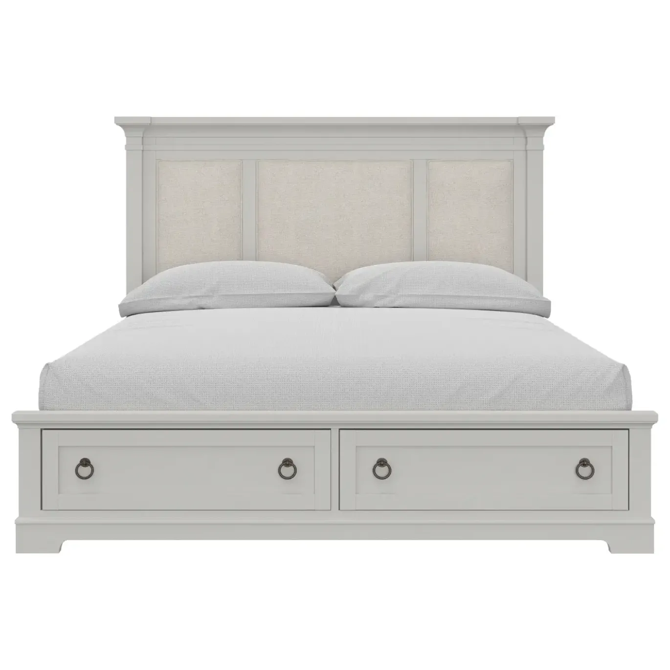 Newport California King Upholstered Storage Bed