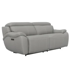 Nixon-New! Leather Power Sofa