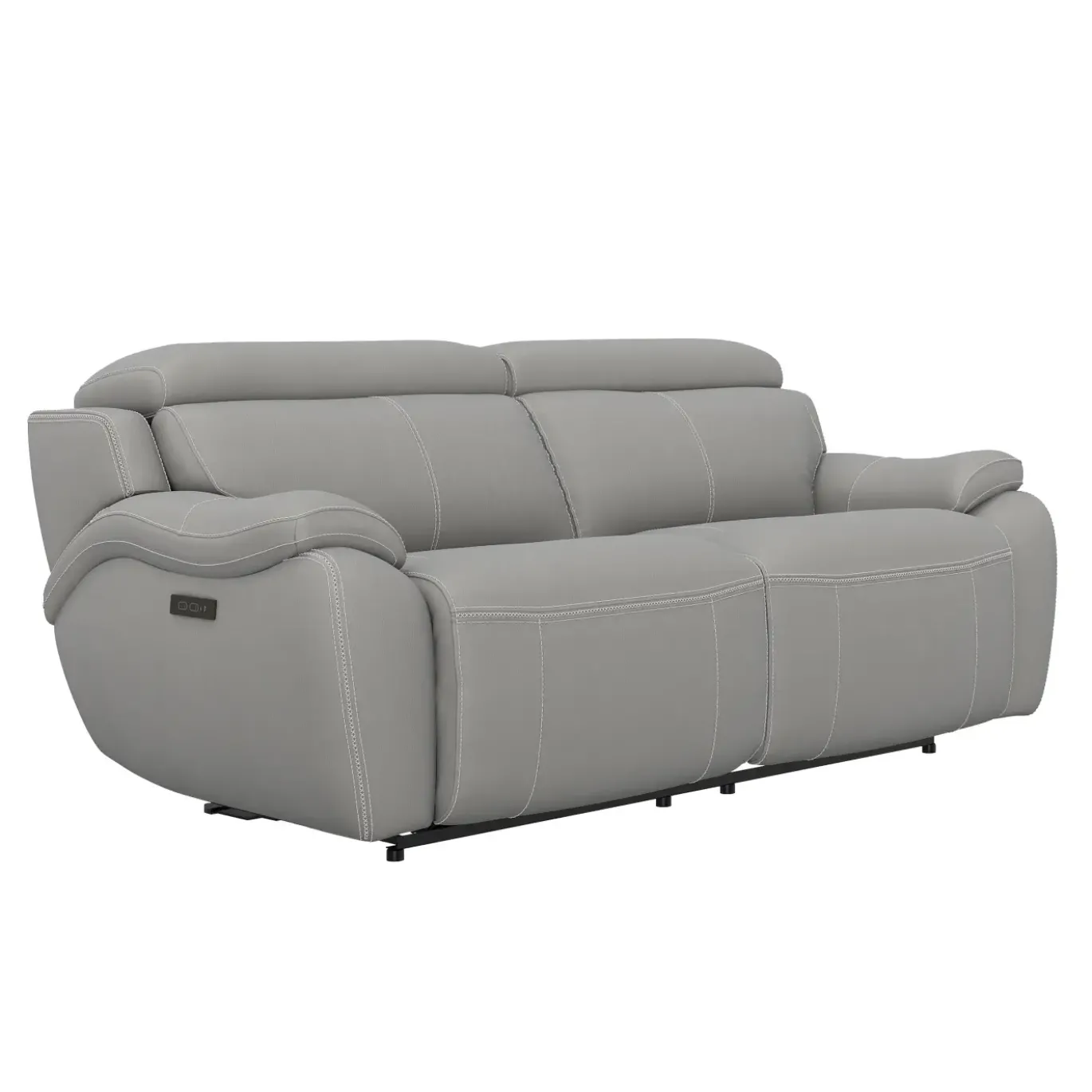 Nixon-New! Leather Power Sofa