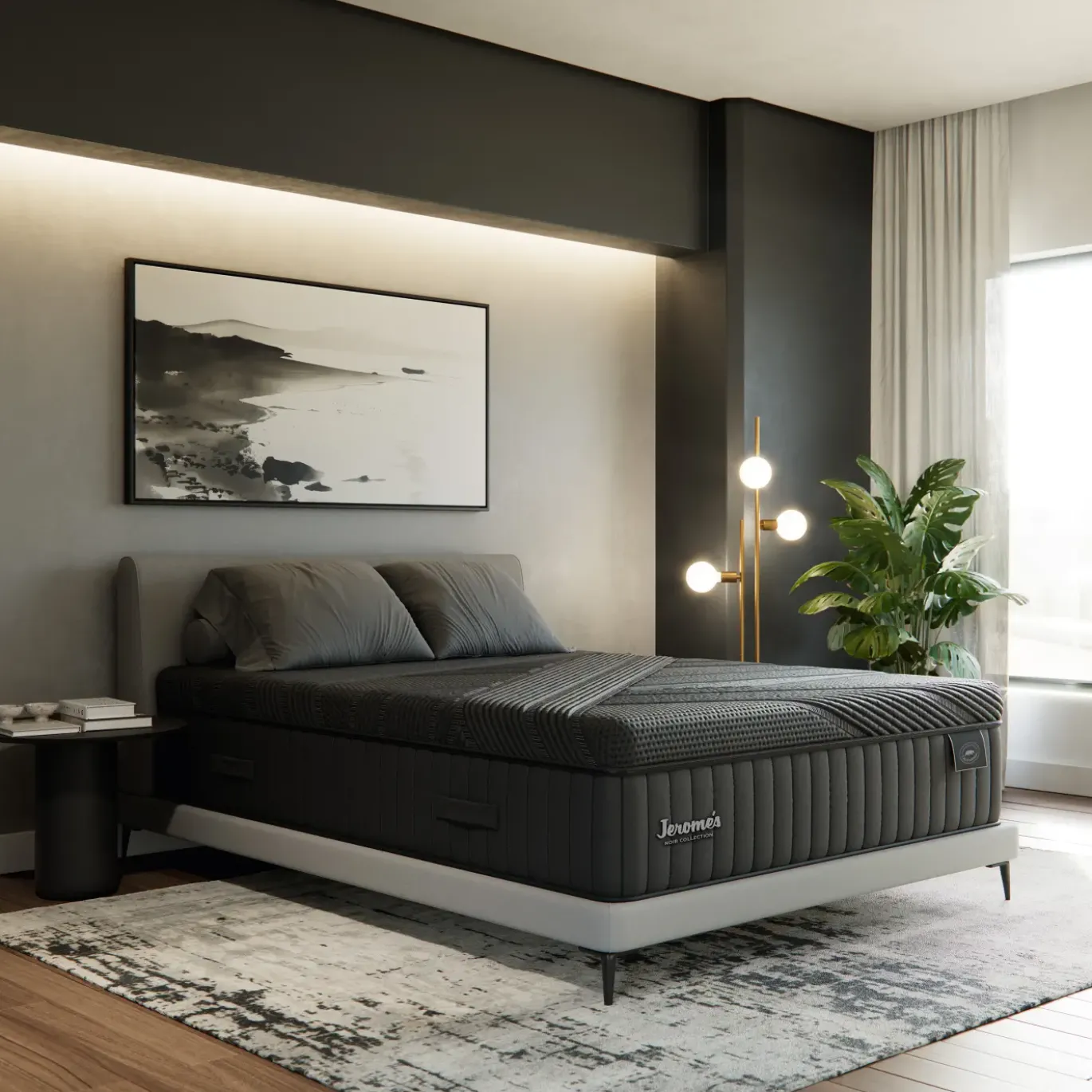 Noir Firm Split Head California King Mattress