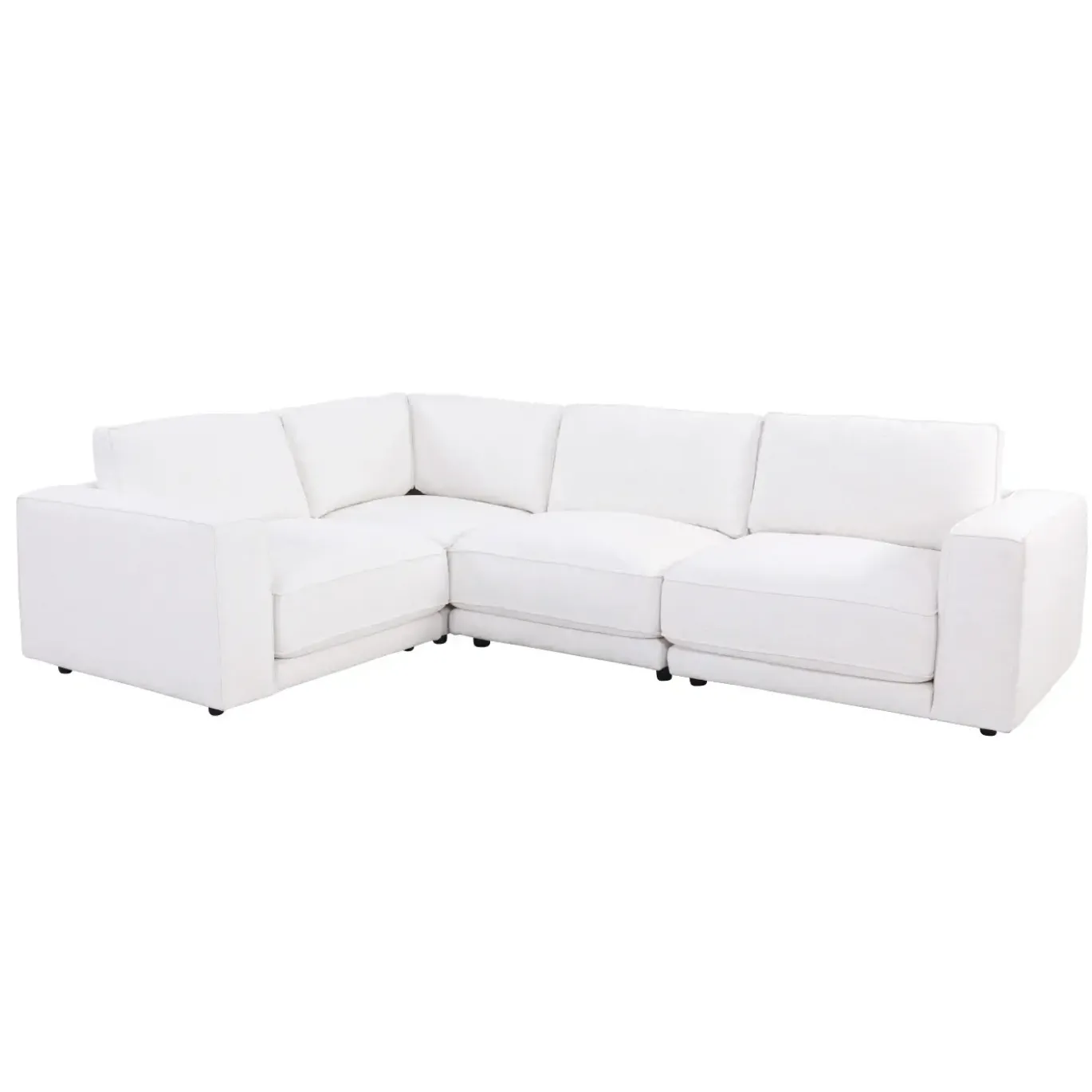 Nomad 4pc Modular Sectional With Crypton Performance Fabric