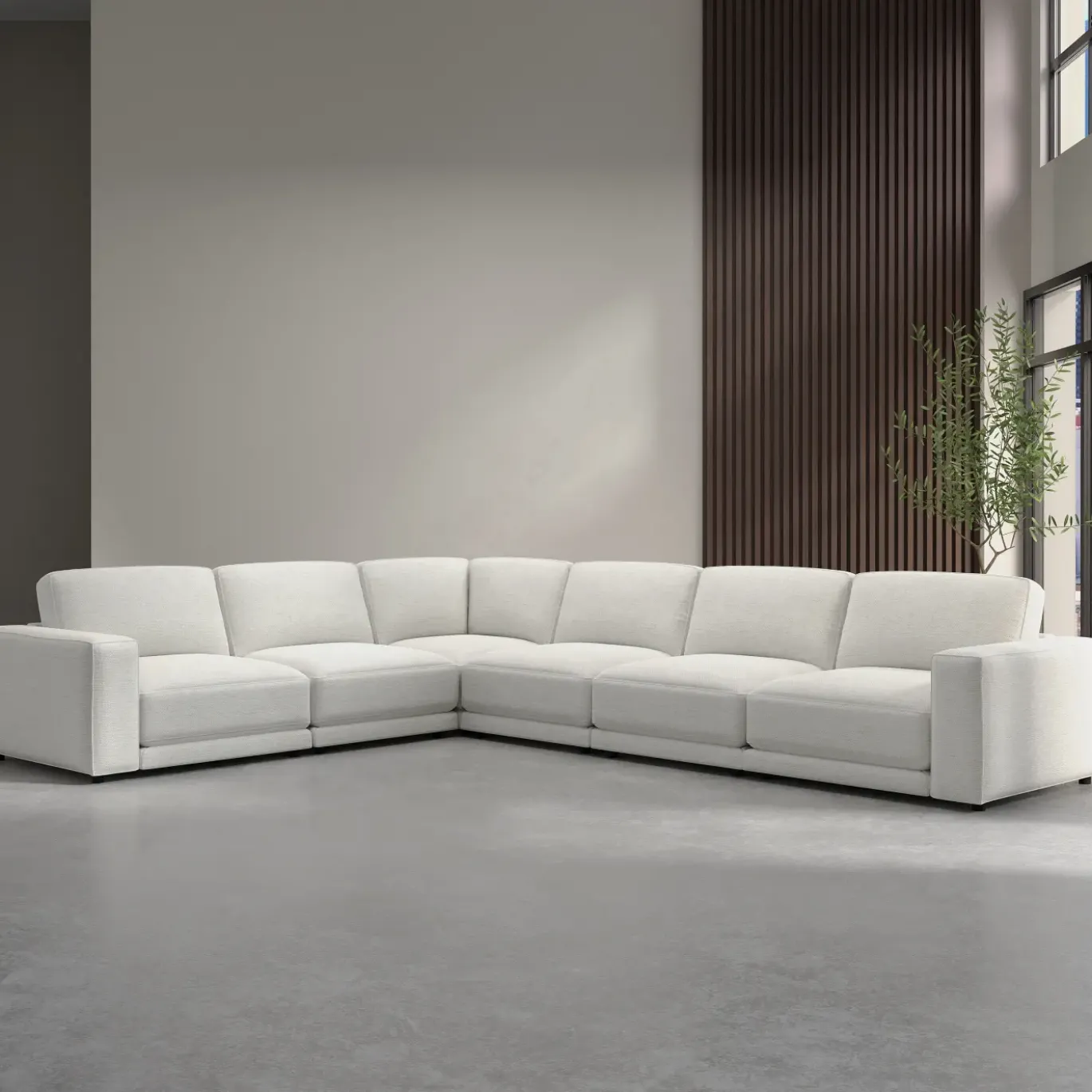 Nomad Sectional With Crypton Performance Fabric