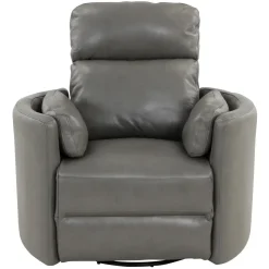 Oracle Leather 240-Degrees Swivel Glider Power Recliner