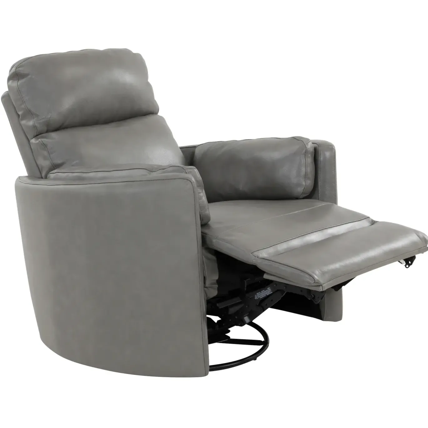 Oracle Leather 240-Degrees Swivel Glider Power Recliner