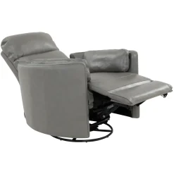 Oracle Leather 240-Degrees Swivel Glider Power Recliner