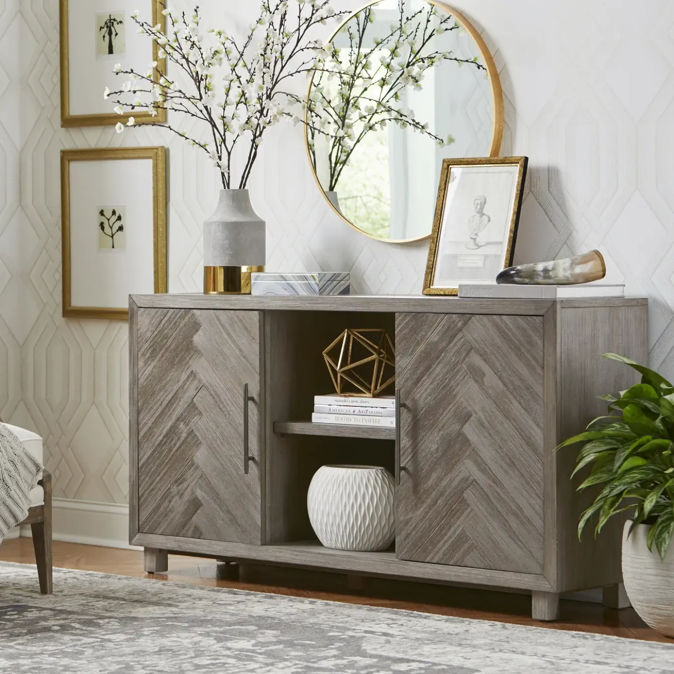 Pasadena 60" 2 Door Console