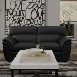Paxton-New! Loveseat Black