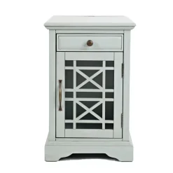Pennington Chairside Table with Built-in Power and USB