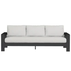 Queensland 3pc Outdoor Seating Set: Sofa & 2 Rocker Lounge Chairs