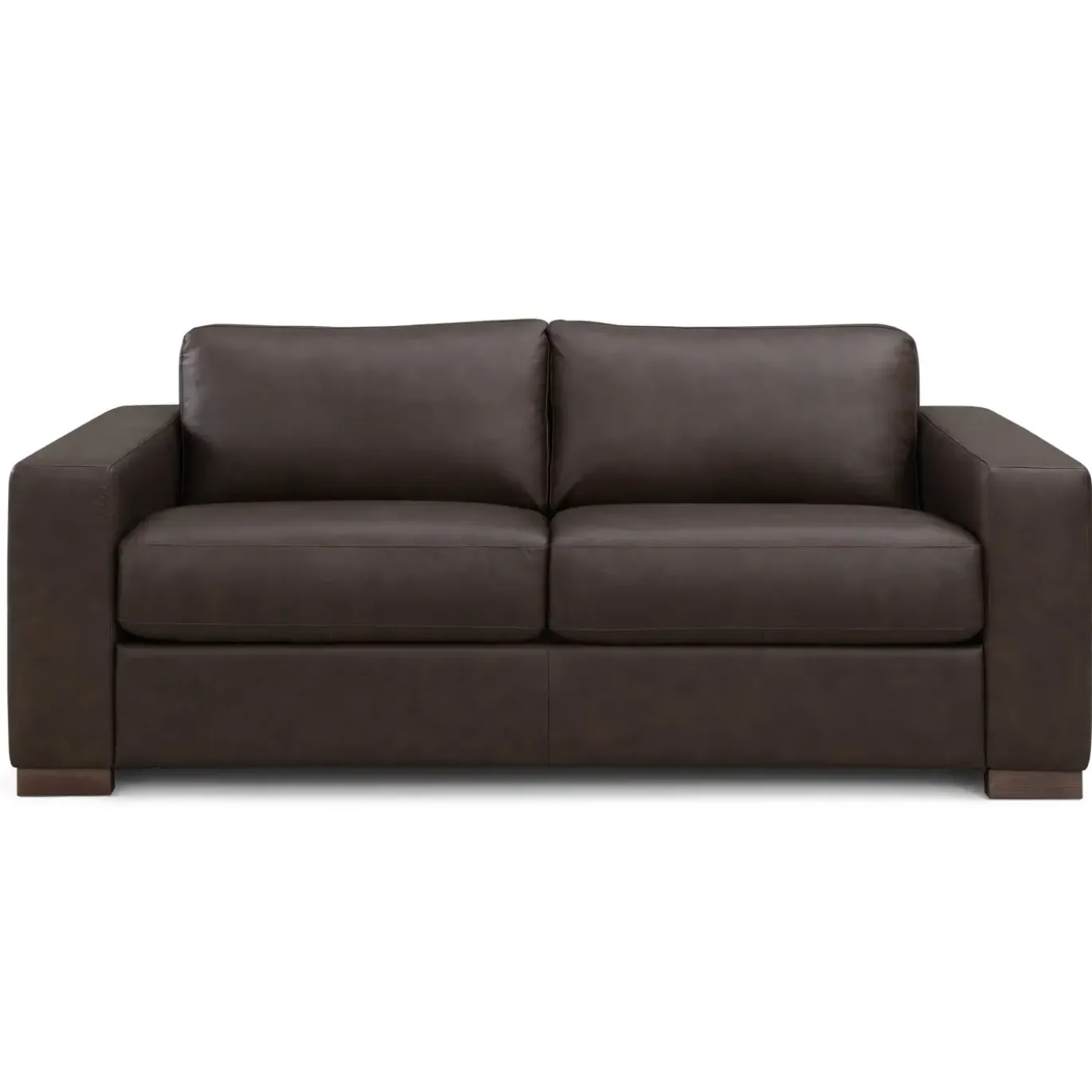 Quinn Leather Loveseat