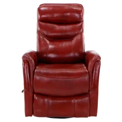 Reno Leather Glider Swivel Recliner