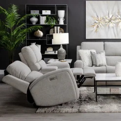 Riverdale Gray Reclining Living Room Set