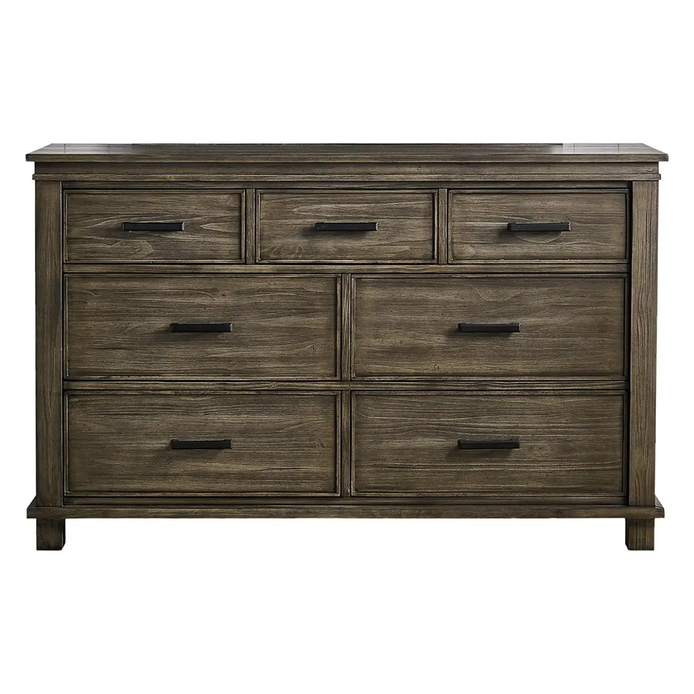 Rivington California King Panel Storage Bed, Dresser, Mirror, Nightstand