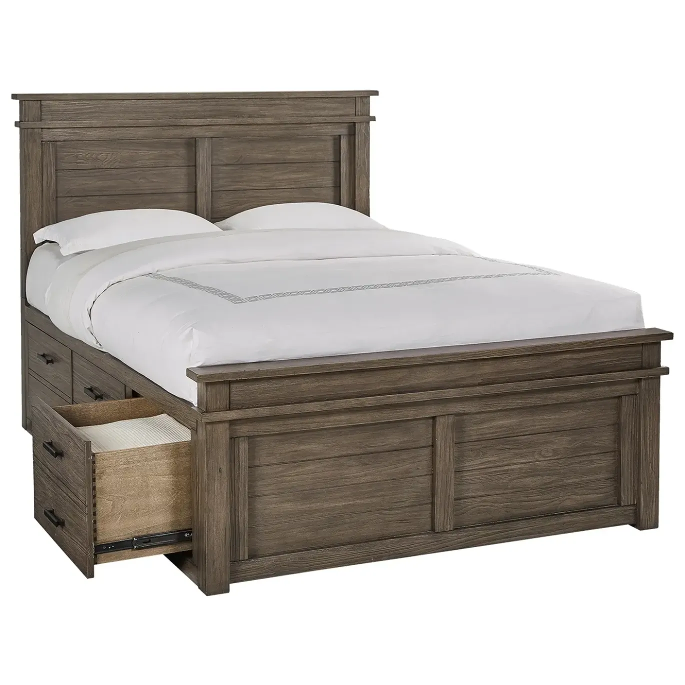 Rivington Gray Captain's Bedroom Set