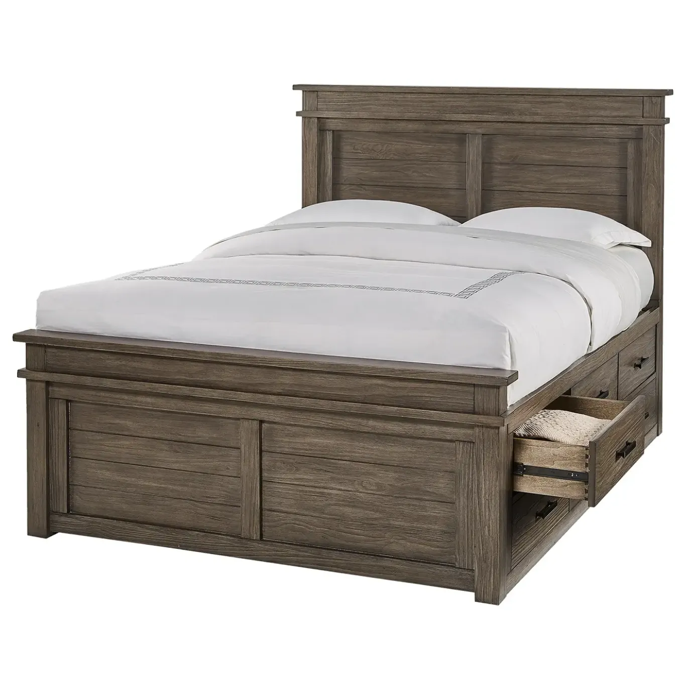 Rivington Gray Captain's Bedroom Set