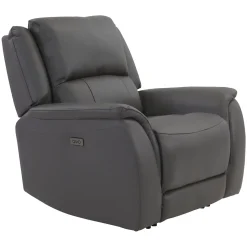 Rockwell Buy the Power Reclining Leather Sofa, Get the Power Recliner Free