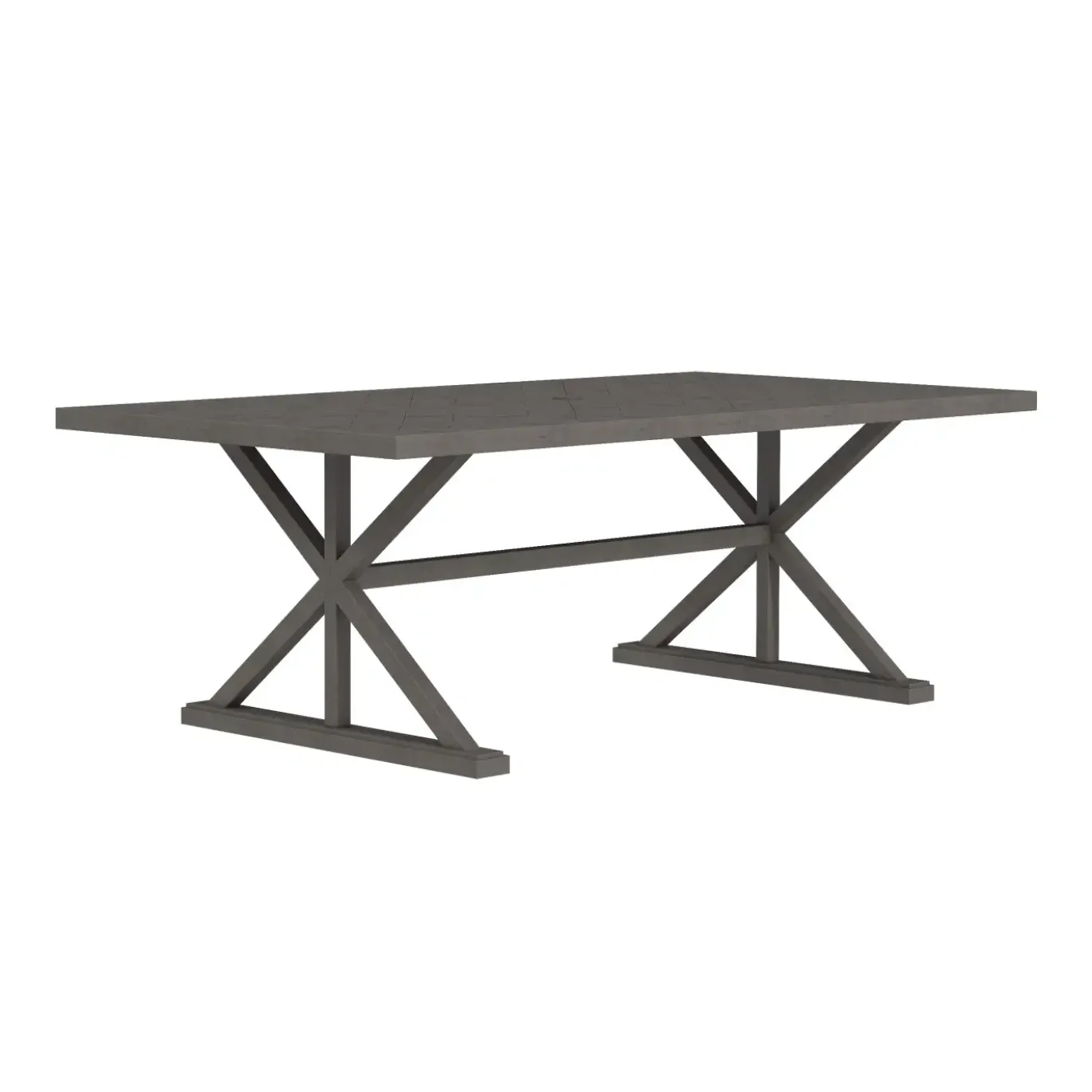 Saint Lucia 7pc Dining Set: Table & 6 Armchairs