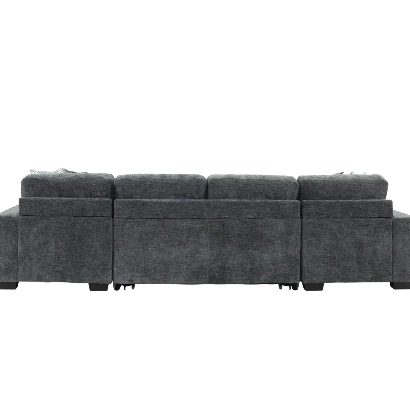 Slumber 3pc Double Storage Chaise Sleeper Sectional