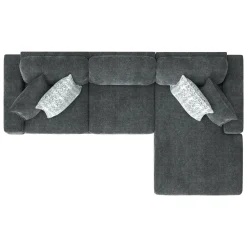 Slumber 2pc Sleeper Sofa with Right Storage Chaise