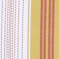 20"Spring Stripe Orangina Outdoor Pillow