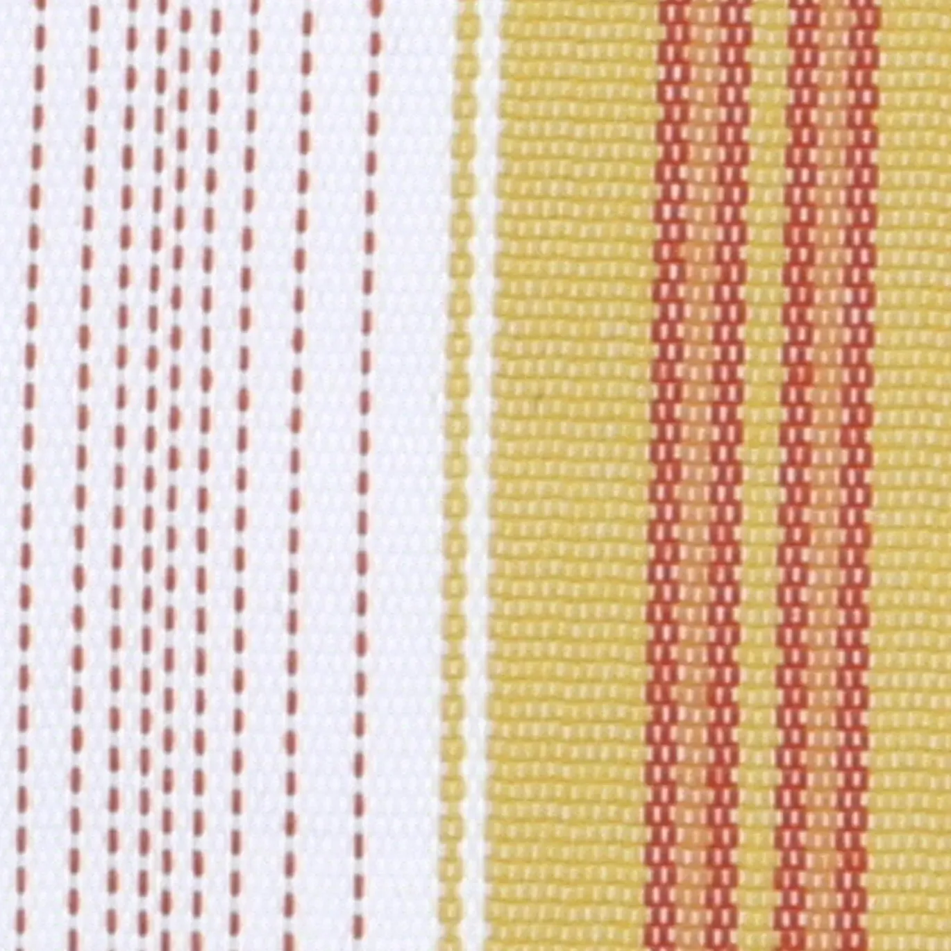 20"Spring Stripe Orangina Outdoor Pillow