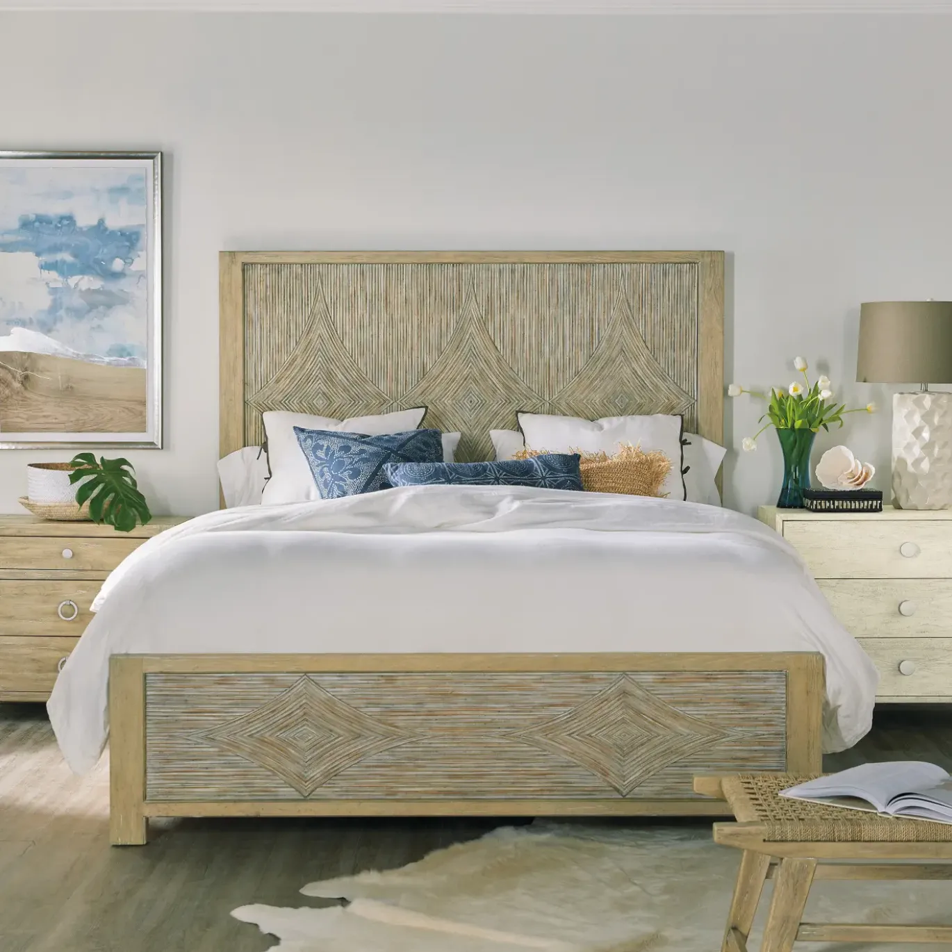 Surfrider Queen Panel Bed