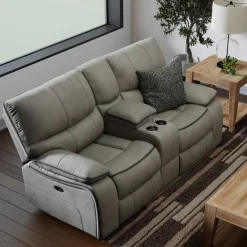 Trilogy Power Reclining Console Loveseat