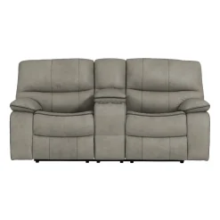 Trilogy Power Reclining Console Loveseat