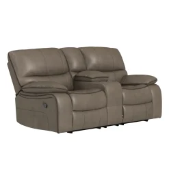 Trilogy Reclining Living Room Set-Brown