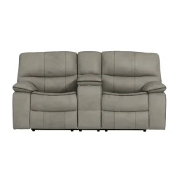 Trilogy Reclining Living Room Set-Gray