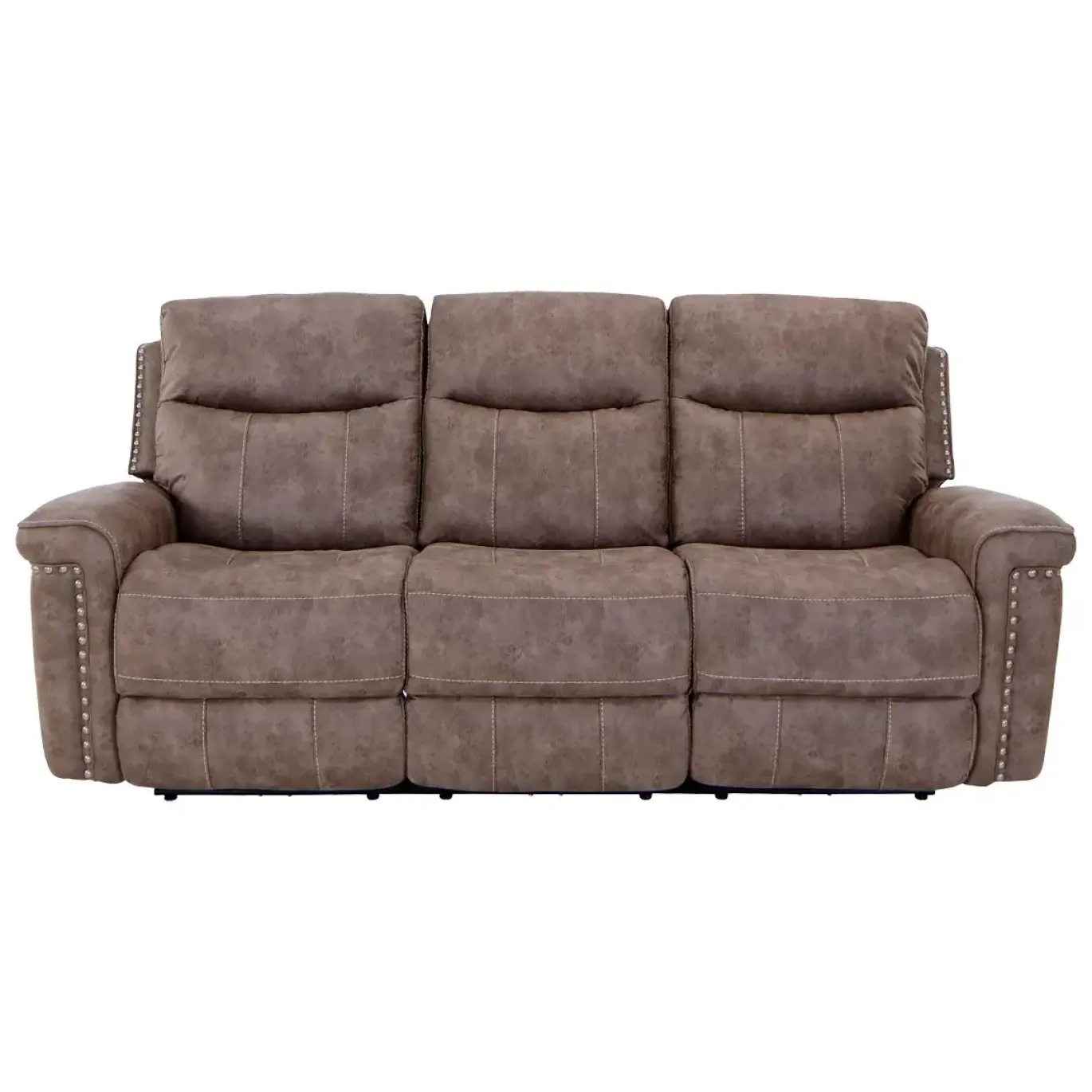 Triplex Power Reclining Living Room Set-Brown
