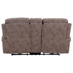 Triplex Power Reclining Living Room Set-Brown