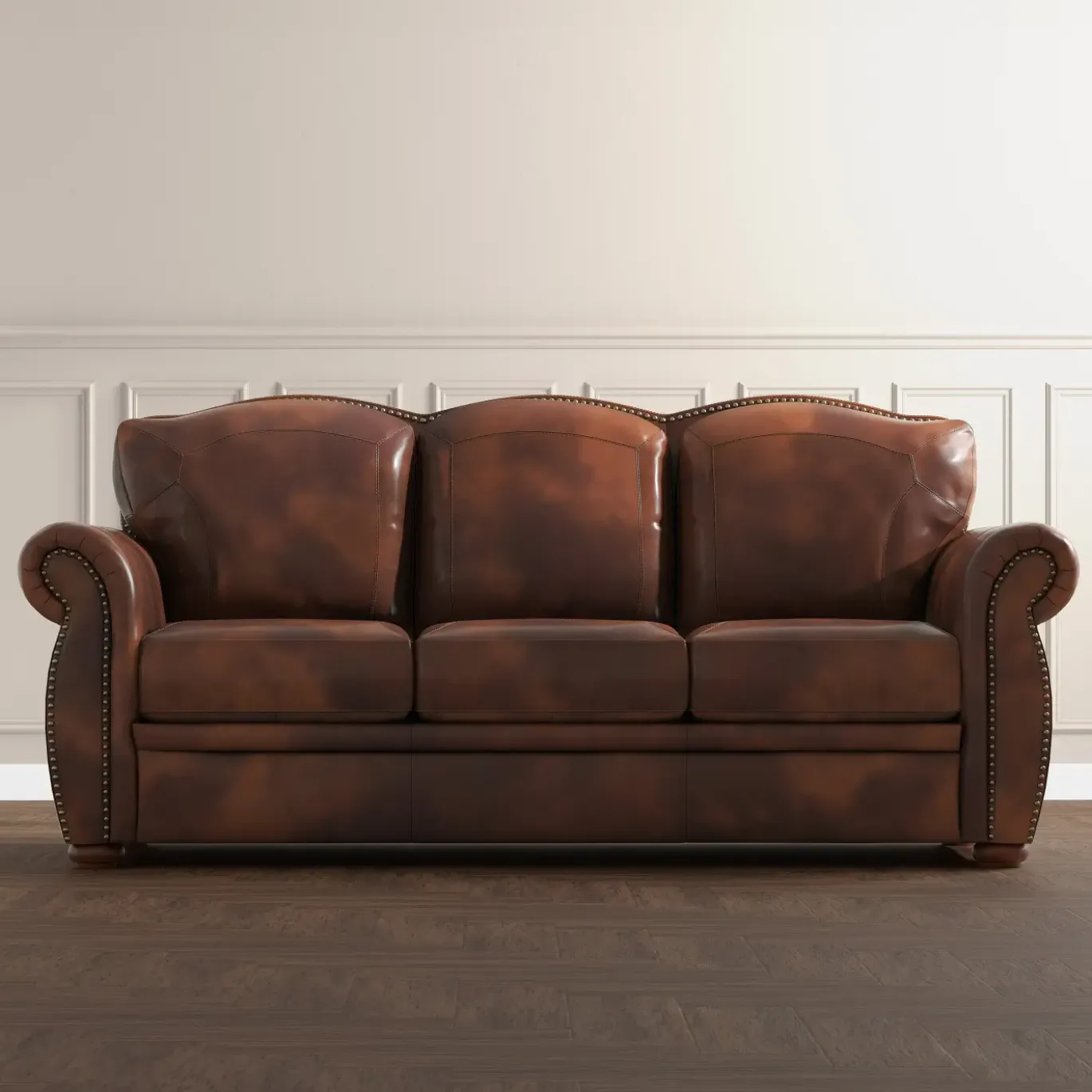 Tuscan Leather Living Room Set