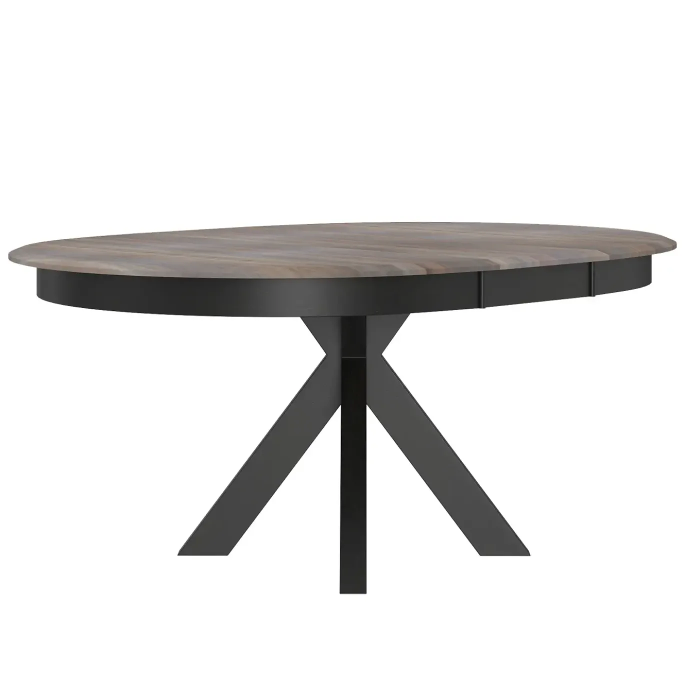 Vibrance Extendable Round Dining Table With Custom Finish Options