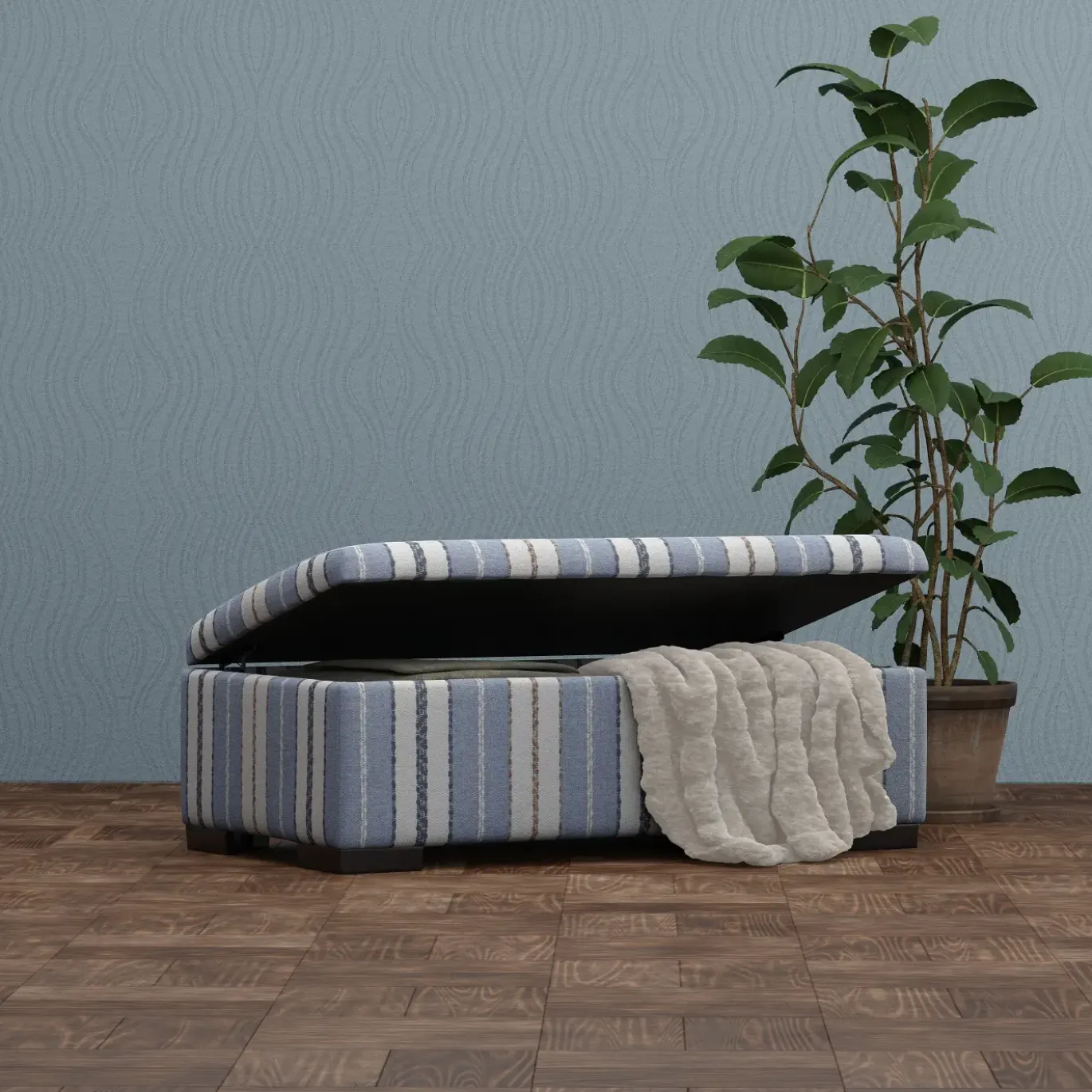 Watson Rectangle Storage Ottoman