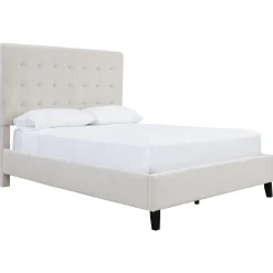 Winnie Cream Upholstered Bed