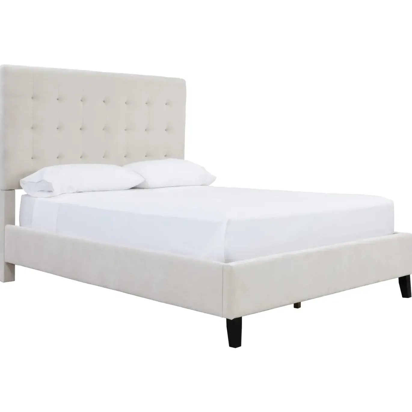 Winnie Cream Upholstered Bed