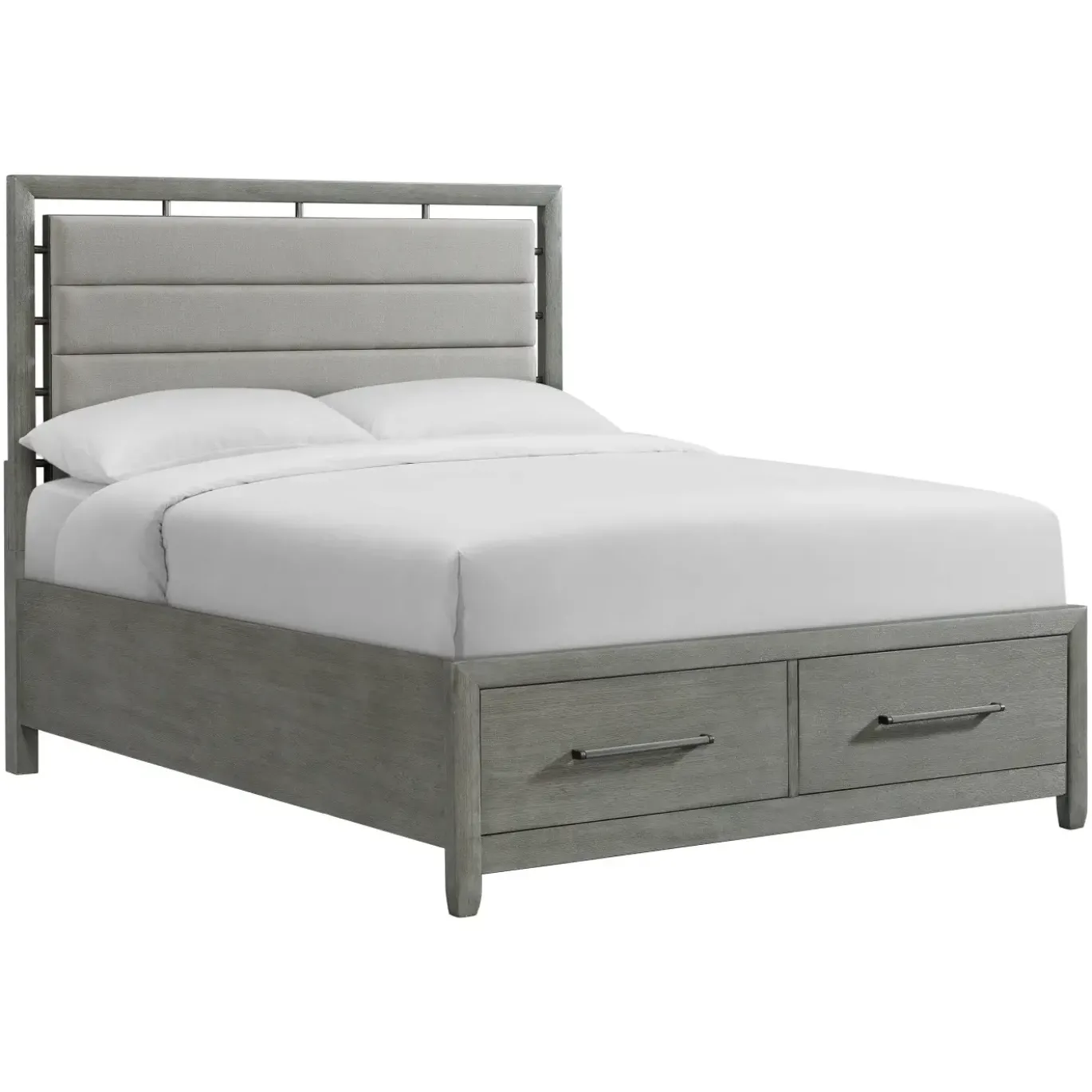 Winslet California King Bed, Dresser, Mirror, Nightstand