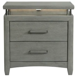 Winslet Eastern King Bed, Dresser, Mirror, Nightstand