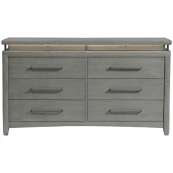 Winslet Eastern King Bed, Dresser, Mirror, Nightstand