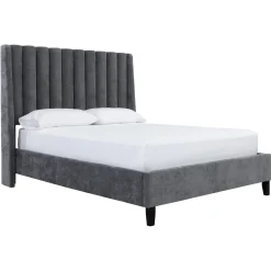 Wren California King Vertical Channel Bed