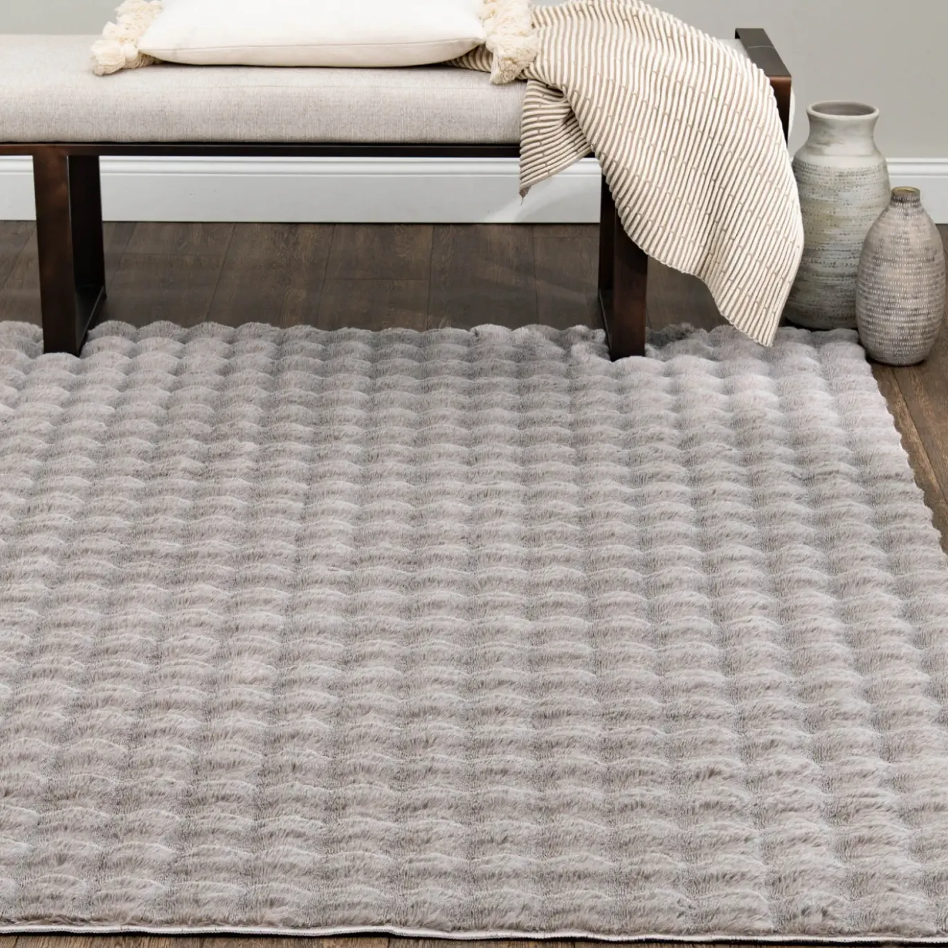 5'x7' Babel Area Rug with Memory Foam
