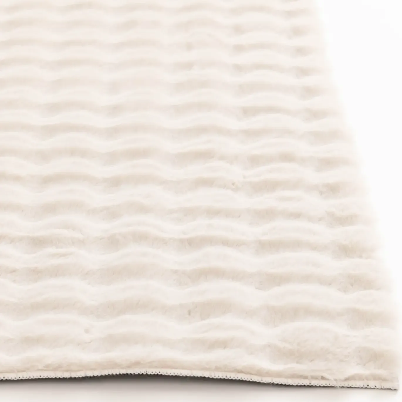 5'x7' Babel Ivory Area Rug with Memory Foam