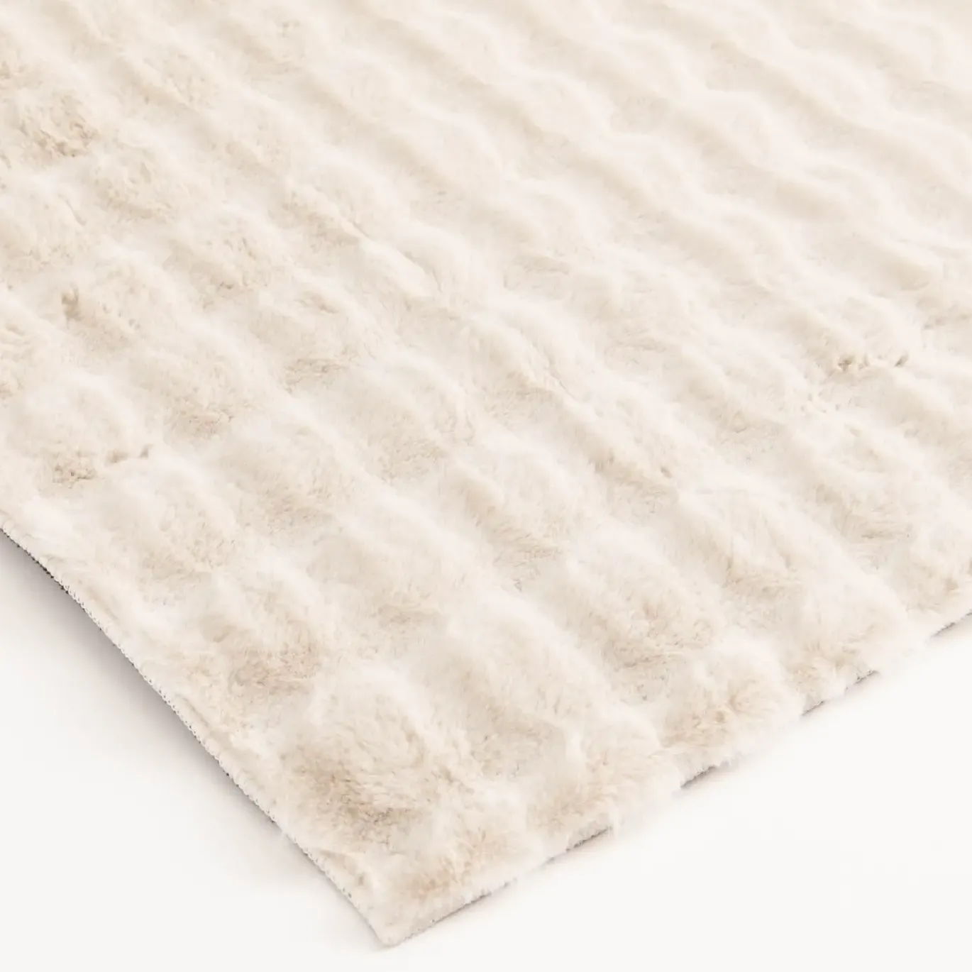 8'x10' Babel Ivory Area Rug with Memory Foam