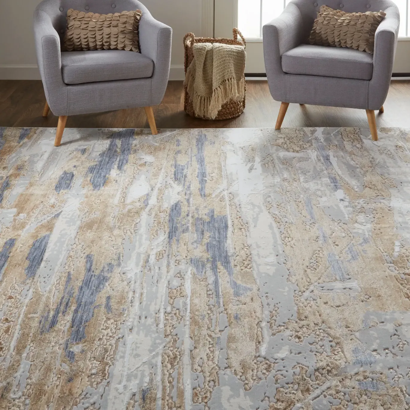 5'x8' Leena Area Rug