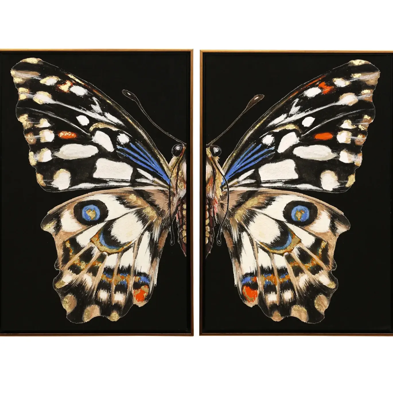 52x52 S/2 Butterfly Wall Art Wall Art